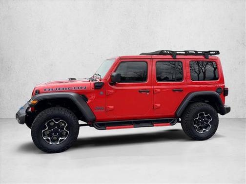 Firecracker Red Clearcoat 2023 Jeep Wrangler 4xe Rubicon