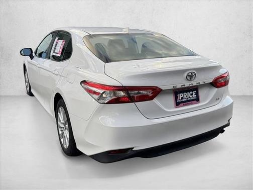 Super White 2019 Toyota Camry LE