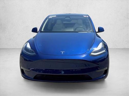 Deep Blue Metallic 2024 Tesla Model Y Long Range Dual Motor All-Wheel Drive