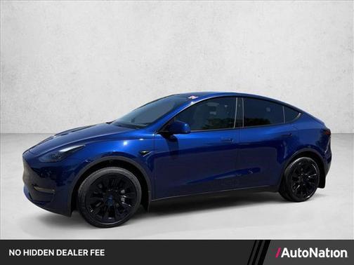 Deep Blue Metallic 2024 Tesla Model Y Long Range Dual Motor All-Wheel Drive