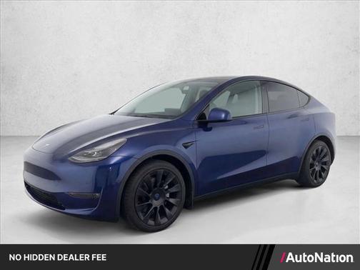 Deep Blue Metallic 2024 Tesla Model Y Long Range Dual Motor All-Wheel Drive