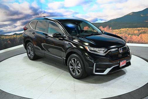 Crystal Black Pearl 2021 Honda CR-V Hybrid EX-L