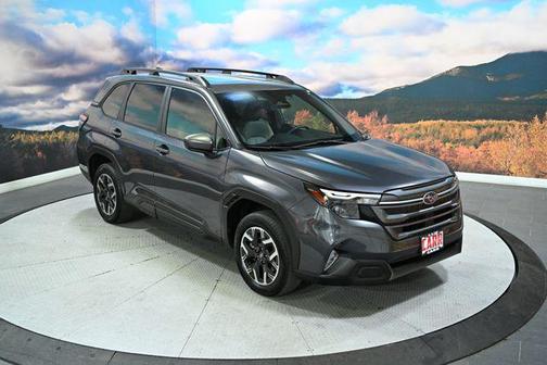 Gray Metallic 2025 Subaru Forester Premium