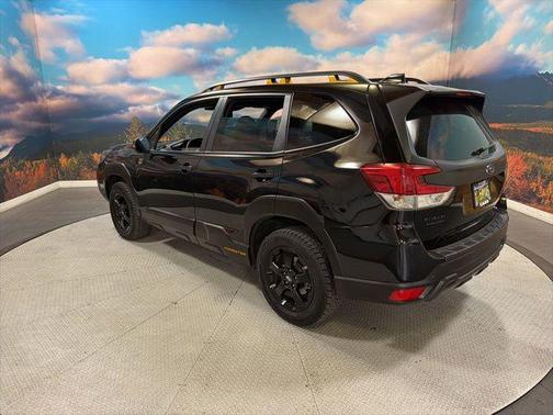 Crystal Black Silica 2023 Subaru Forester Wilderness