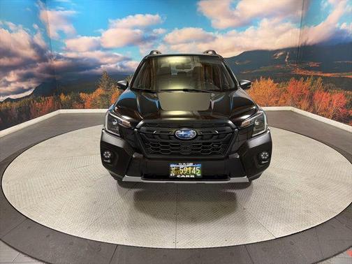 Crystal Black Silica 2023 Subaru Forester Wilderness