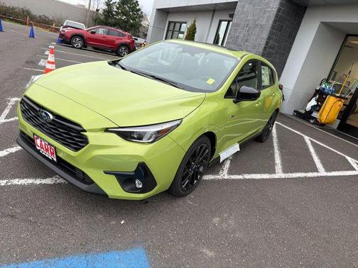 Citron Yellow Pearl 2026 Subaru Impreza RS