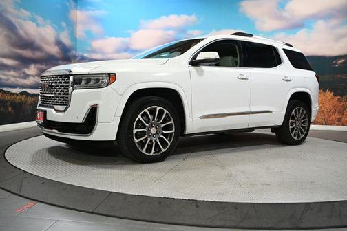 Summit White 2023 GMC Acadia Denali