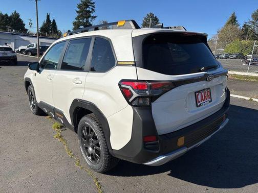 Crystal White Pearl 2026 Subaru Forester Wilderness