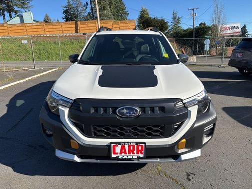 Crystal White Pearl 2026 Subaru Forester Wilderness