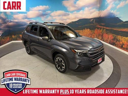 Gray Metallic 2025 Subaru Forester Premium