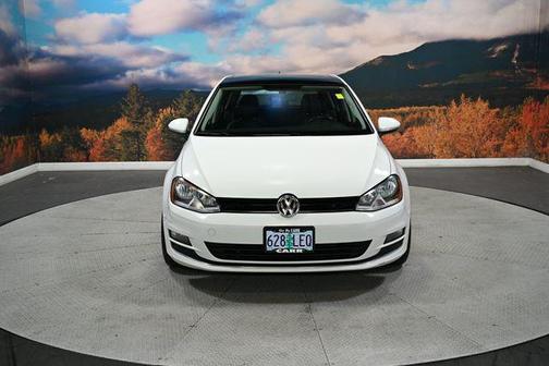 Pure White 2015 Volkswagen Golf DSG TDI SEL