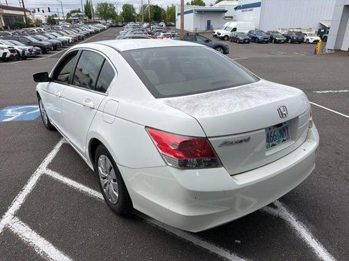 Taffeta White 2010 Honda Accord 2.4 LX