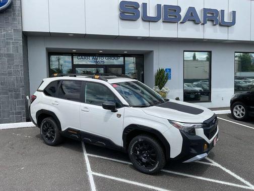 Crystal White Pearl 2026 Subaru Forester Wilderness