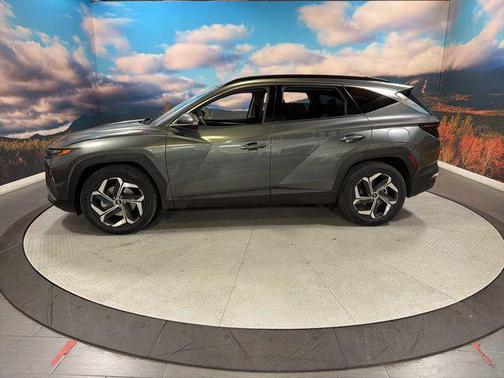 Amazon Gray 2022 Hyundai TUCSON Limited