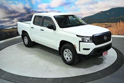 Glacier White 2024 Nissan Frontier S