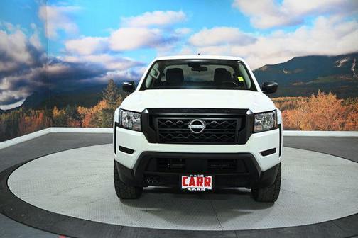 Glacier White 2024 Nissan Frontier S