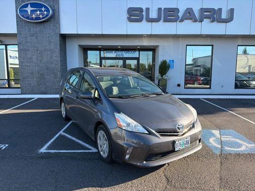 Magnetic Gray Metallic 2012 Toyota Prius v Three