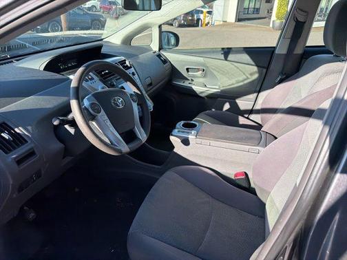 Magnetic Gray Metallic 2012 Toyota Prius v Three