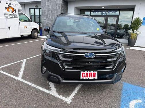 Crystal Black Silica 2026 Subaru Forester Hybrid Touring
