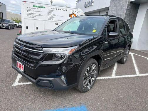 Crystal Black Silica 2026 Subaru Forester Hybrid Touring