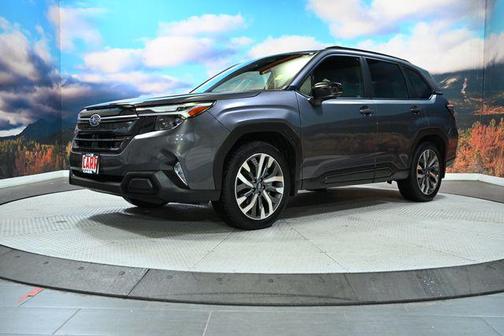 Gray Metallic 2025 Subaru Forester Touring