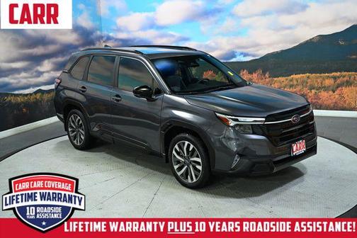 Gray Metallic 2025 Subaru Forester Touring