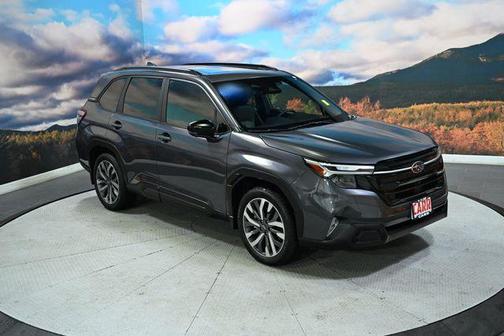 Gray Metallic 2025 Subaru Forester Touring