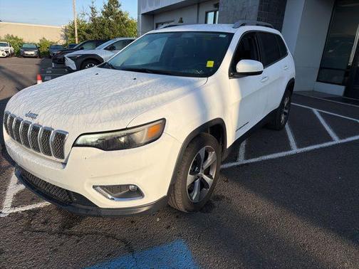Bright White Clearcoat 2020 Jeep Cherokee Limited