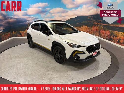 Crystal White Pearl 2025 Subaru Crosstrek Sport