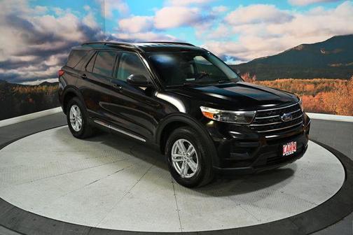 Agate Black Metallic 2021 Ford Explorer XLT