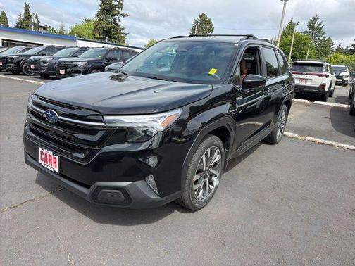 Crystal Black Silica 2026 Subaru Forester Hybrid Touring