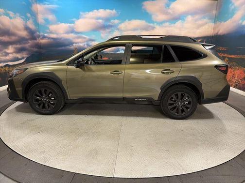 Green Metallic 2025 Subaru Outback Onyx Edition