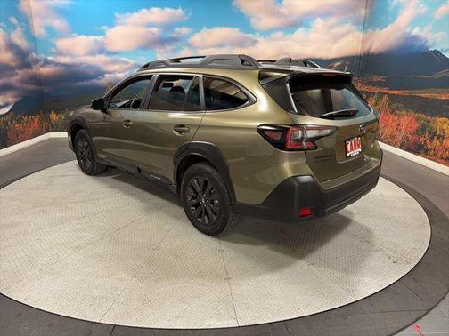 Green Metallic 2025 Subaru Outback Onyx Edition