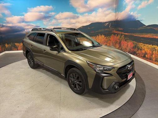 Green Metallic 2025 Subaru Outback Onyx Edition