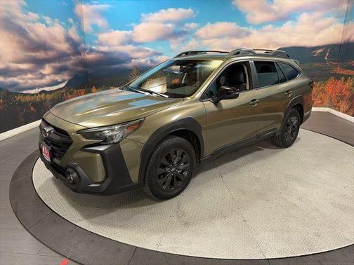 Green Metallic 2025 Subaru Outback Onyx Edition