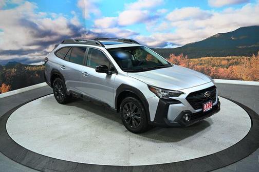 Ice Silver Metallic 2025 Subaru Outback Onyx Edition
