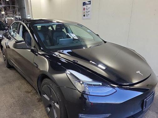 Solid Black 2022 Tesla Model 3 Long Range