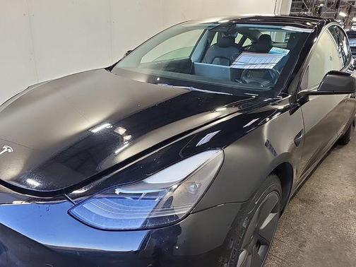Solid Black 2022 Tesla Model 3 Long Range
