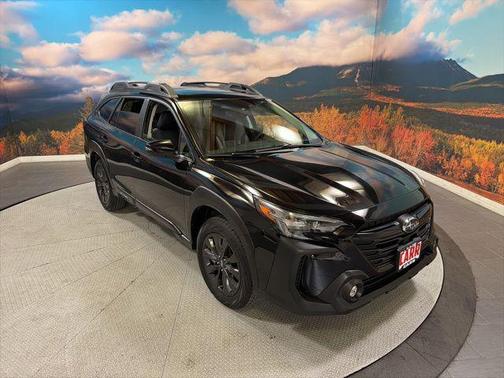 Crystal Black Silica 2025 Subaru Outback Onyx Edition