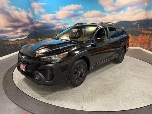Crystal Black Silica 2025 Subaru Outback Onyx Edition
