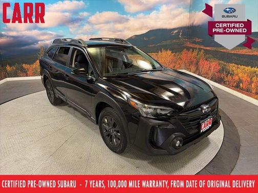 Crystal Black Silica 2025 Subaru Outback Onyx Edition