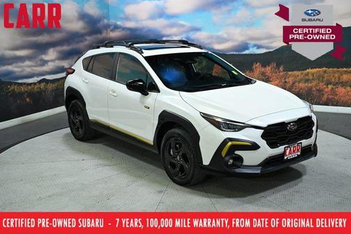 Crystal White Pearl 2025 Subaru Crosstrek Sport