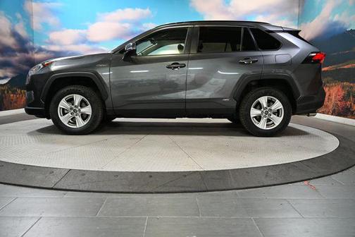 Magnetic Gray Metallic 2020 Toyota RAV4 Hybrid XLE