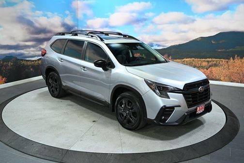 Ice Silver Metallic 2025 Subaru Ascent Onyx Edition Touring 7-Passenger