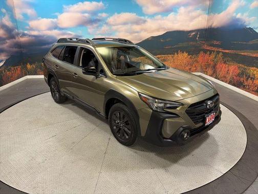 Green Metallic 2025 Subaru Outback Onyx Edition