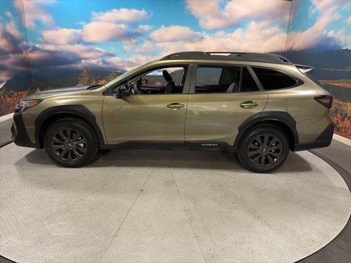 Green Metallic 2025 Subaru Outback Onyx Edition