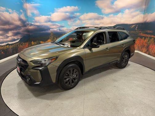 Green Metallic 2025 Subaru Outback Onyx Edition