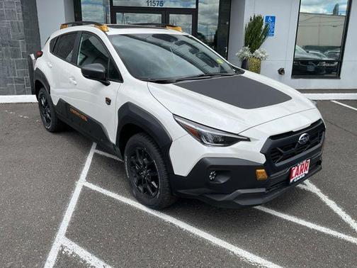 Crystal White Pearl 2026 Subaru Crosstrek Wilderness