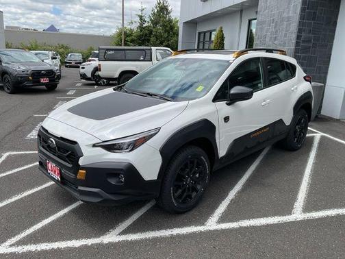 Crystal White Pearl 2026 Subaru Crosstrek Wilderness