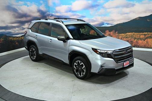 Ice Silver Metallic 2025 Subaru Forester Premium